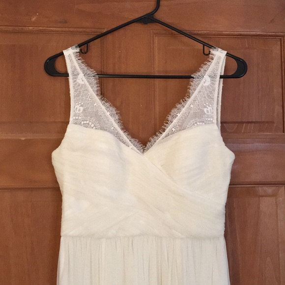 BHLDN Wedding/Bridesmaid Dress, Ivory 4 - Picture 4 of 5